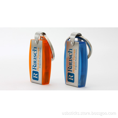 Keychain usb retractable pendrive customs logo